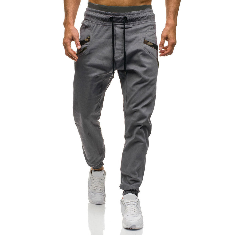 Velocity Men's Tapered Gym Joggers in Grey