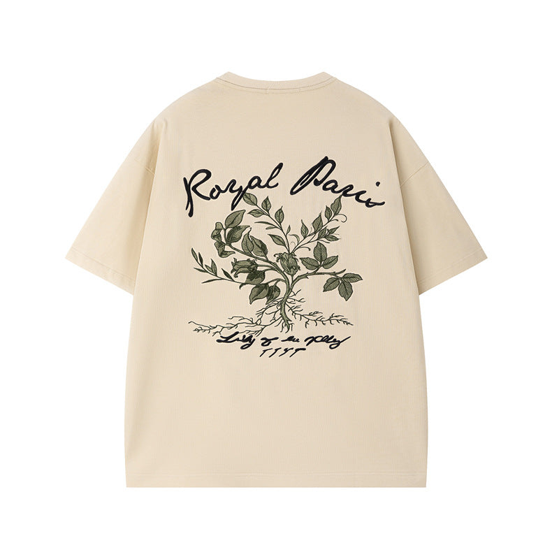 Archive Men's Heavyweight Embroidered Tee