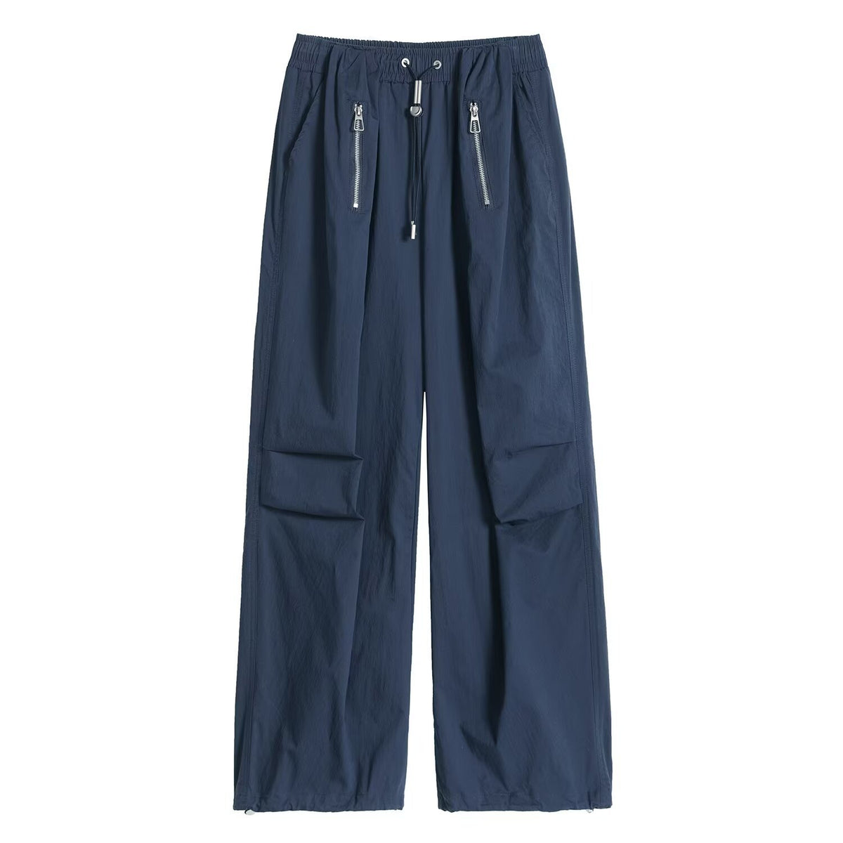 Rover Wide-Leg Cargo Pants in Navy