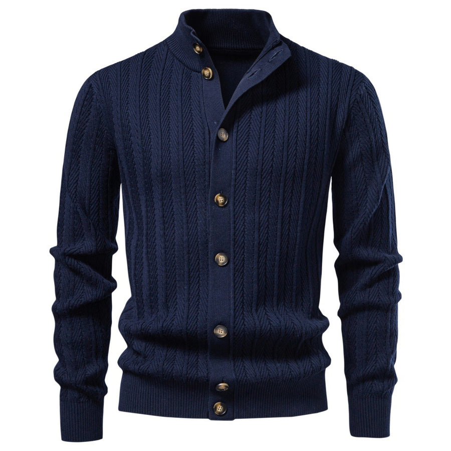 Atlas Men's Button-Front Knit Cardigan