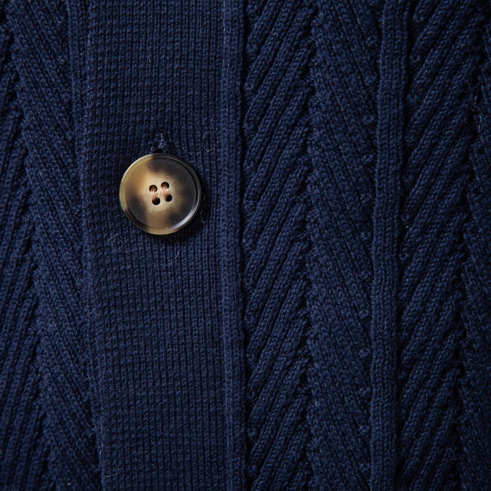 Atlas Men's Button-Front Knit Cardigan, view 3