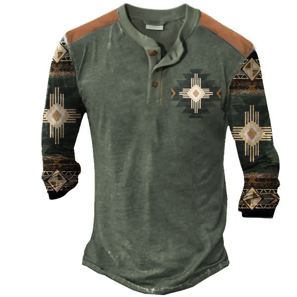 Metro Arden Men's Henley Shirt