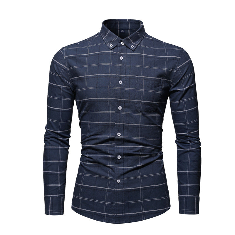 Metro Men's Plaid Shirt