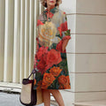 Nova Floral Printed Shirt Dress