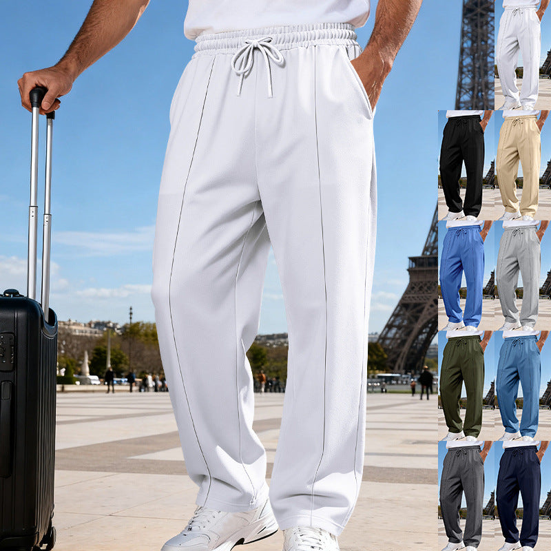 Drift Men's Knit Relaxed Straight Trousers