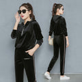 Sera Velvet Wide-Leg Trousers