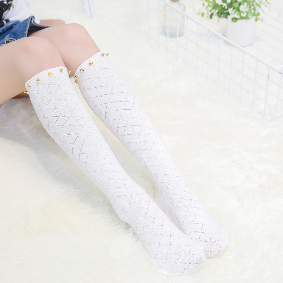 Ember Bexley Cotton Mesh Socks