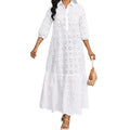 Nova Lace Shirt Dress