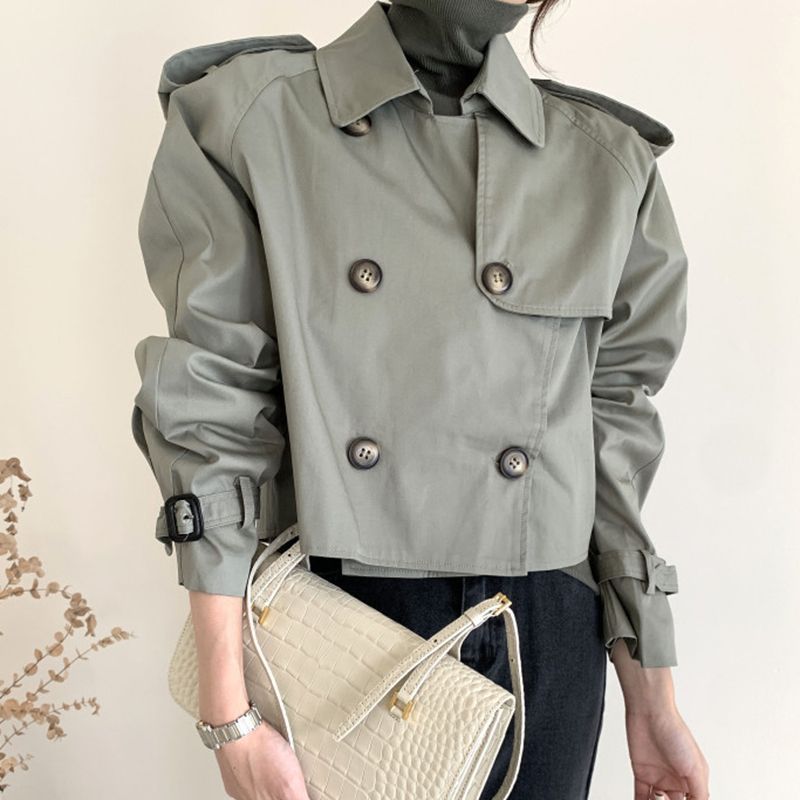 Lumen Arden Short Trench Coat