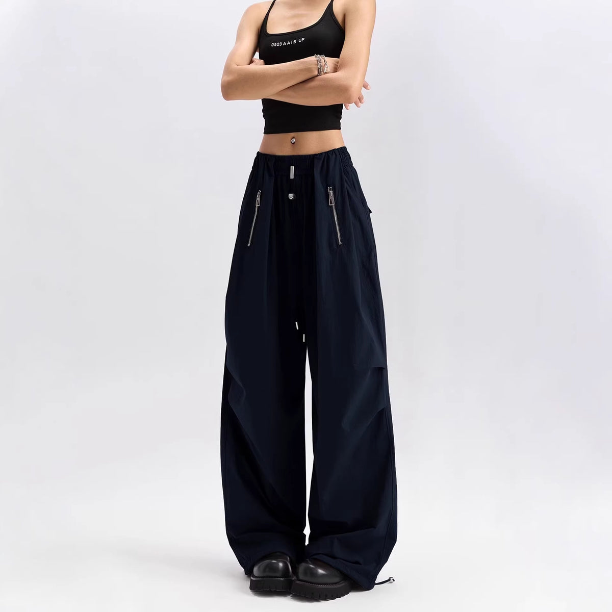 Rover Wide-Leg Cargo Pants, view 4