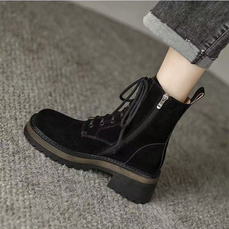 Stride Bexley Short Platform Ankle Boots