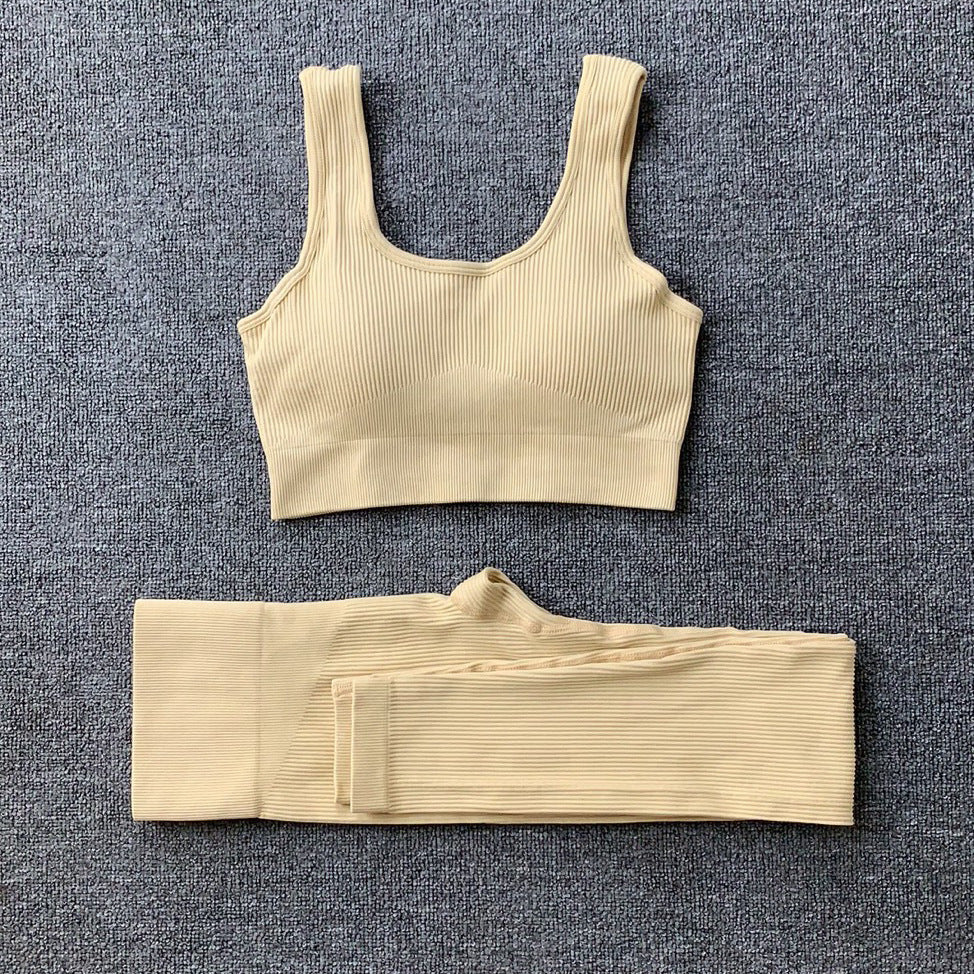 SculptForm Seamless High-Waist Two-Piece Set
