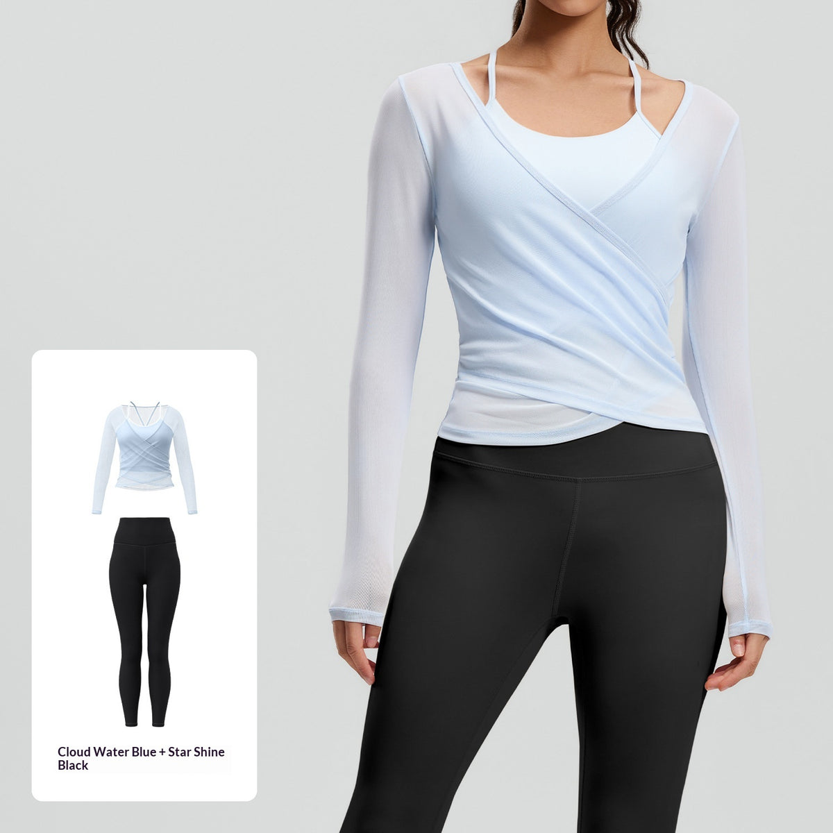 SculptForm Mesh Breathable Yoga Set