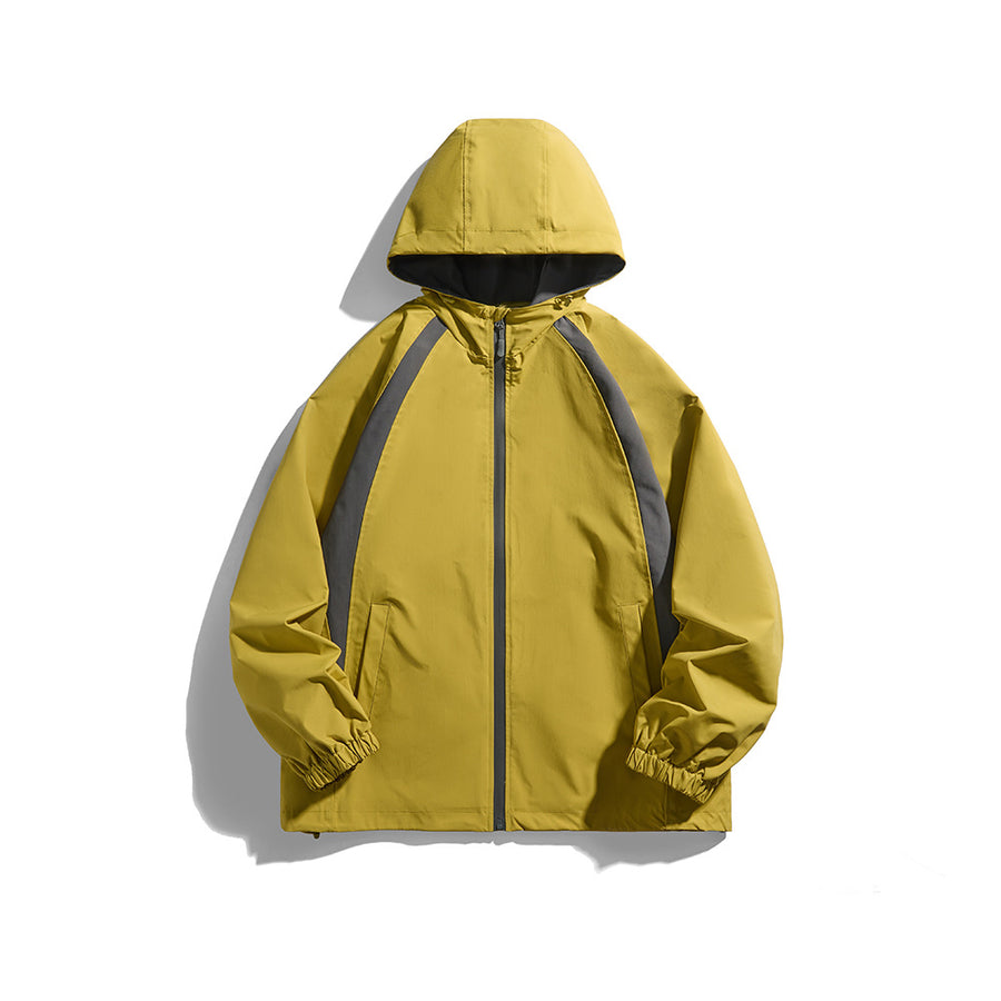 District Men's Hooded Windbreaker
