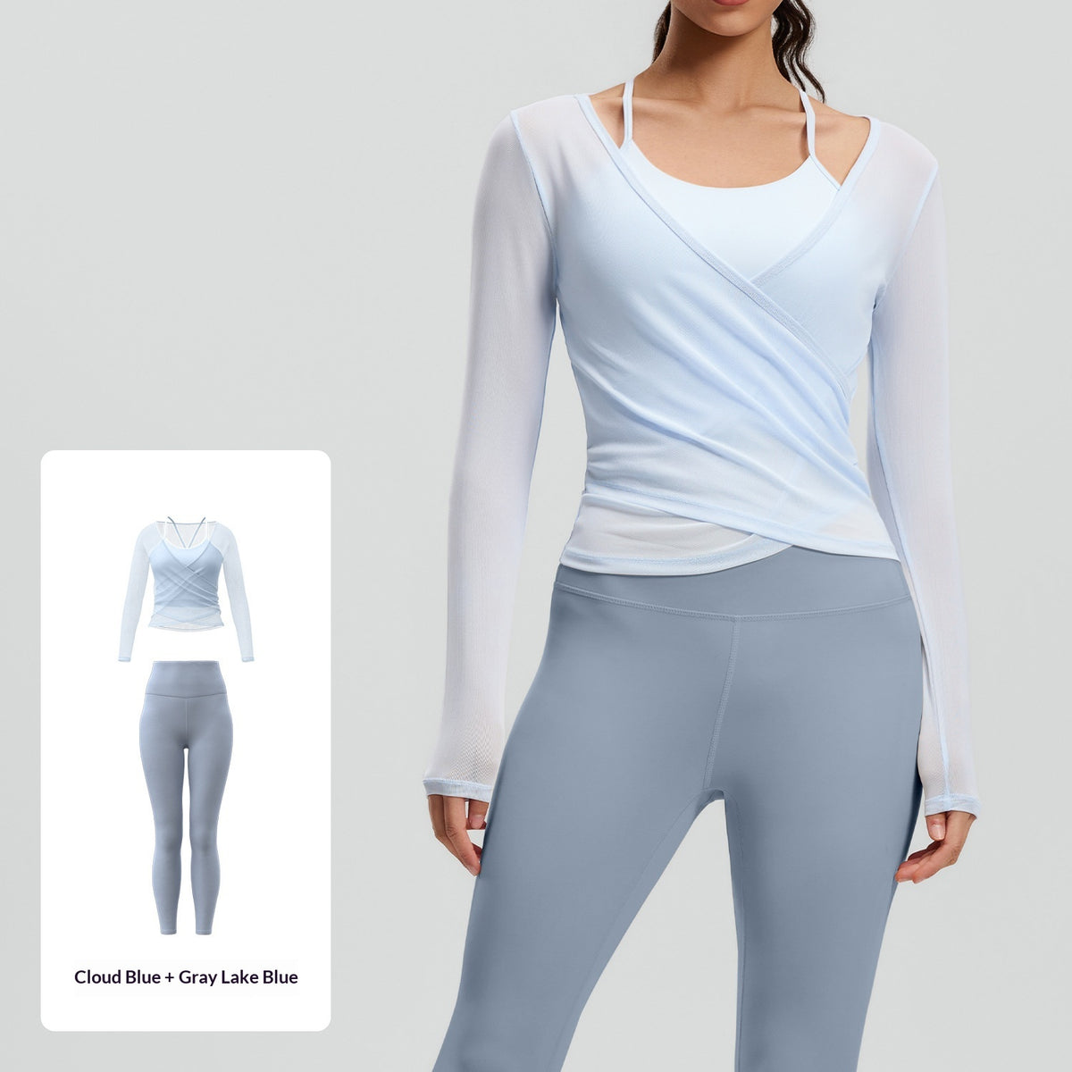 SculptForm Mesh Breathable Yoga Set