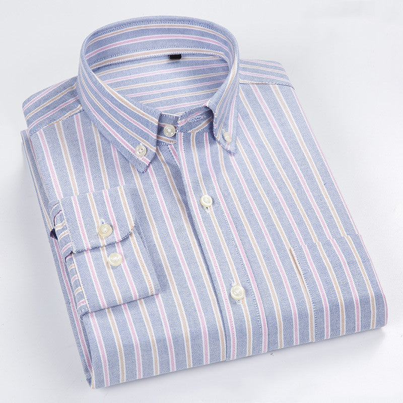Metro Arden Men's Long-Sleeve Oxford Shirt