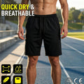 Velocity Men's Quick-Dry Zip Breathable Shorts