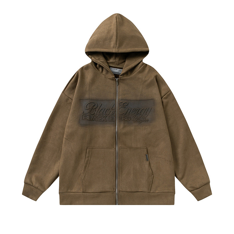 Hearth Suede Hooded Cardigan