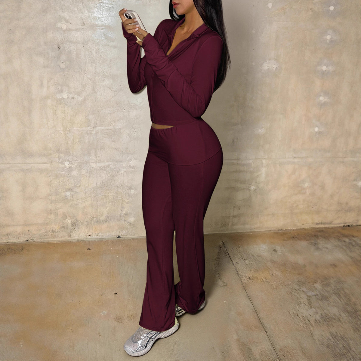 SculptForm Zip Jacket & Leggings Set, view 4