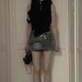 Sway Bexley Retro Denim Skirt