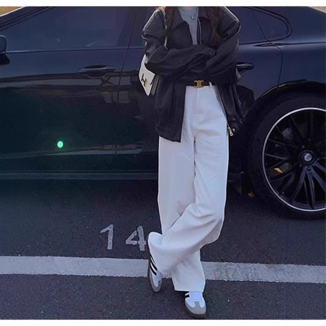 Indigo Kensey Wide-Leg Jeans