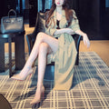 Lumen Double-Breasted Trench Coat