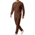 District Men's Crew-Neck Letter-Print Co-ord Set