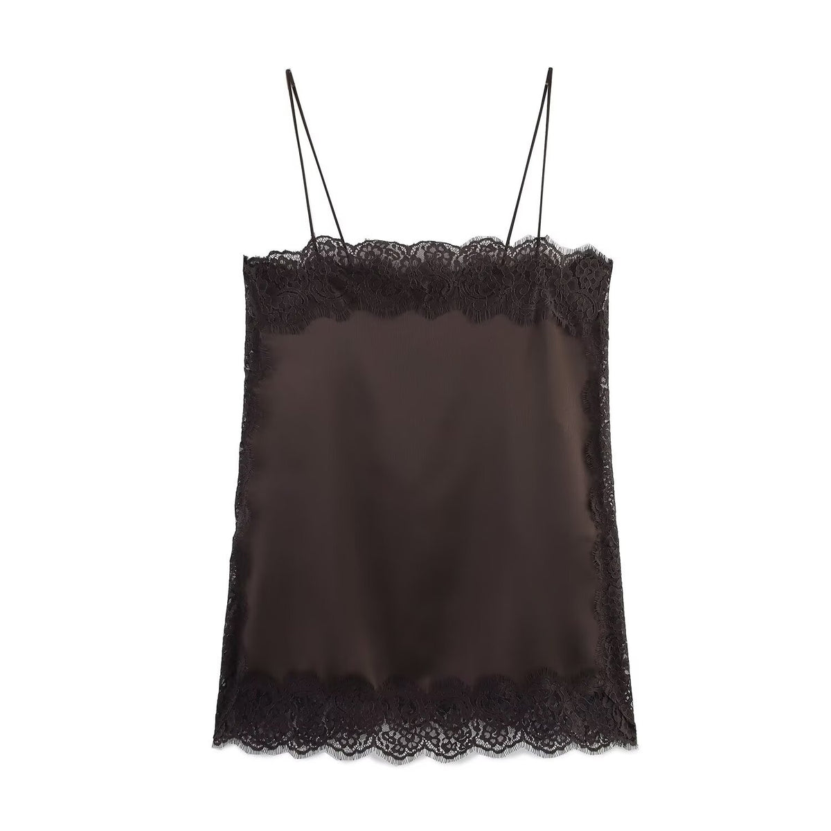 Sway Satin Silky Lace Top