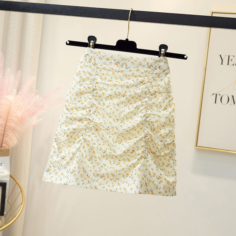 Sway Arden Pleated Floral Embroidered Skirt