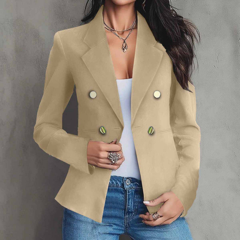 Aurelia Double-Breasted Blazer