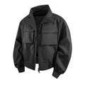 District Men's Cropped Bomber Jacket
