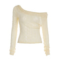 Aurelia Lace Long-Sleeve Blouse