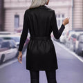 Hearth Faux-Leather Leather Cardigan