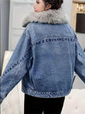 Cove Fleece-Lined Oversized Denim Jacket