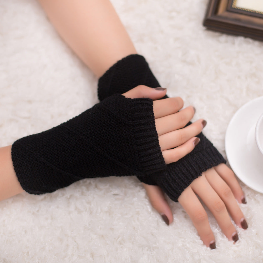 Ember Knit Warm Gloves