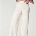 Indigo High-Waist Vintage Wide-Leg Trousers