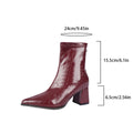 Stride Calder Pointed Ankle Boots