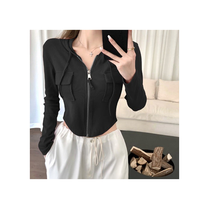 Hearth Short Hooded Cardigan