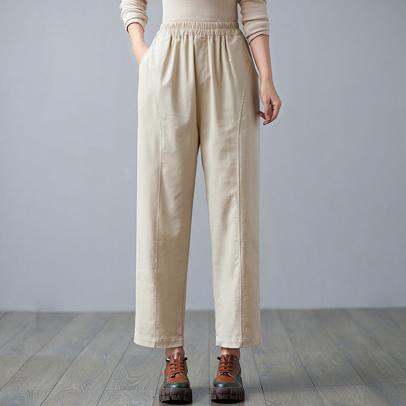 Flow Linen Cotton Retro Harem Pants