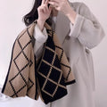 Ember Wool Plaid Scarf