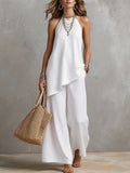 Sera Crew-Neck Two-Piece Set