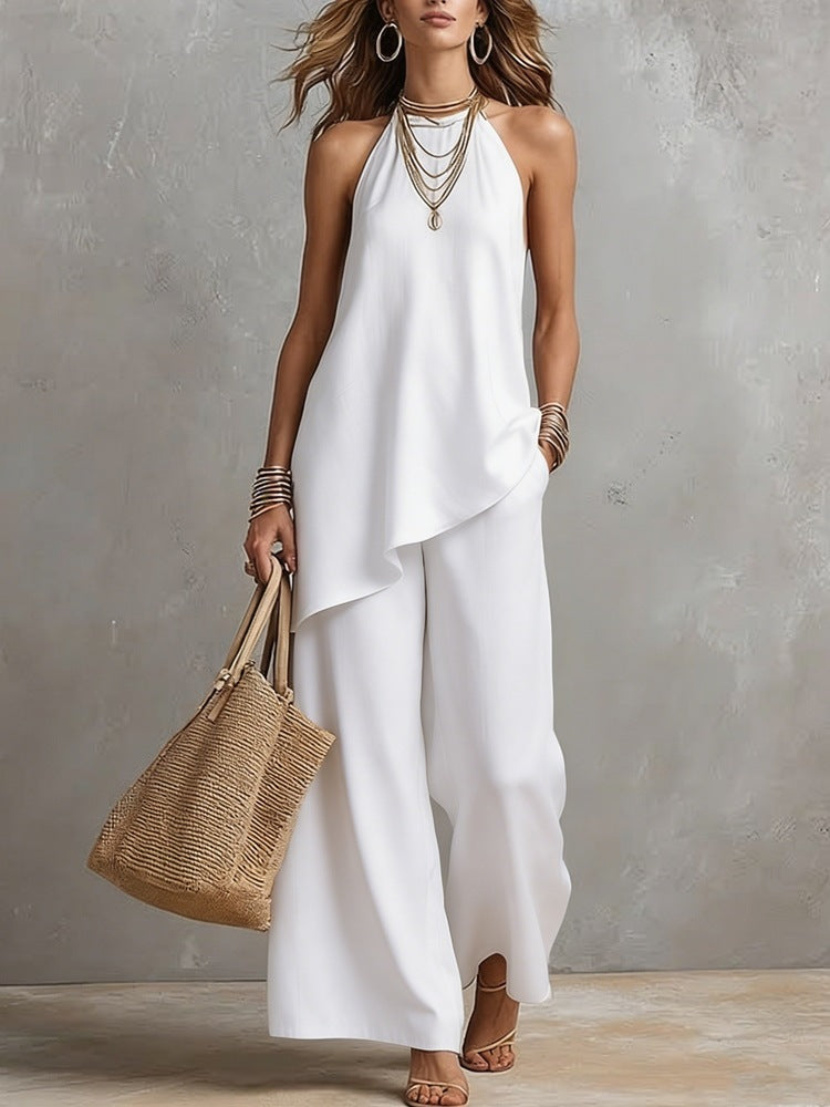 Sera Crew-Neck Two-Piece Set