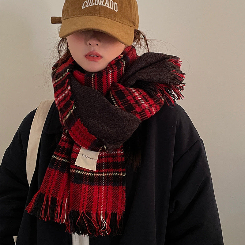 Ember Calder Plaid Scarf