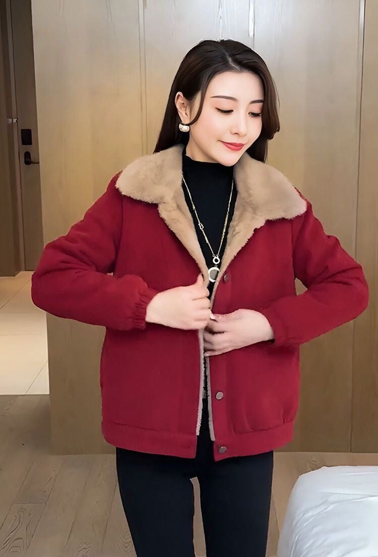 Cove Corduroy Fleece-Lined Relaxed Jacket