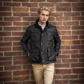 District Men's Zip Solid Jacket