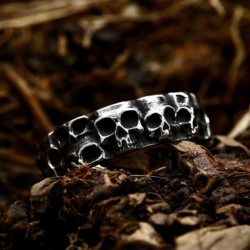 Lune Isla Stainless Steel Ring