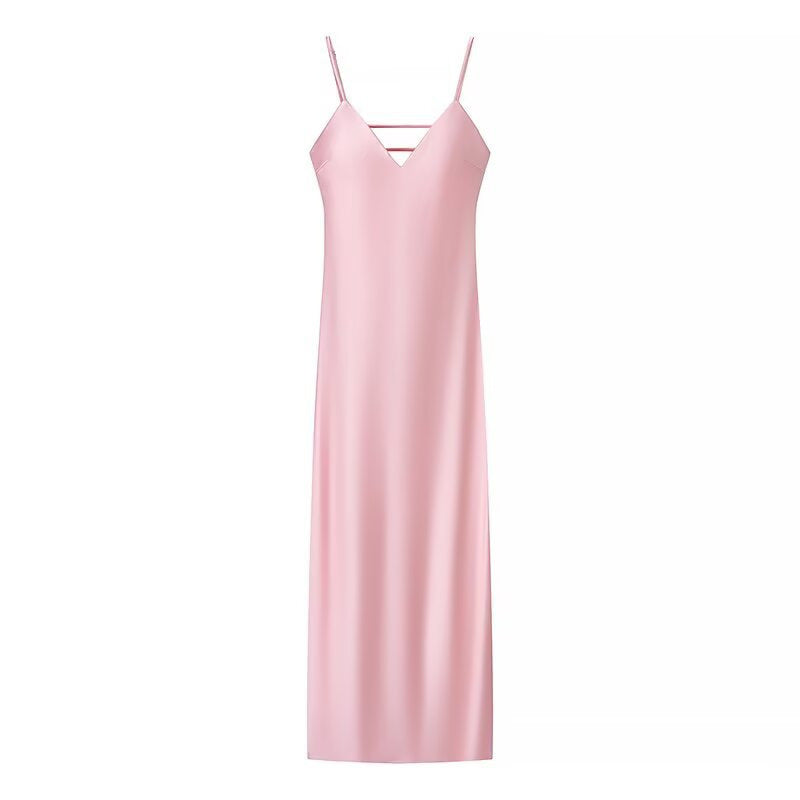 Sway Satin Silky Midi Dress