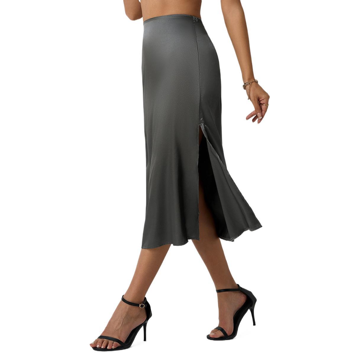 Sway Arden Satin Midi Skirt