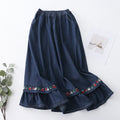 Sway Bexley Embroidered Denim Skirt
