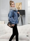 Cove Fleece-Lined Oversized Denim Jacket